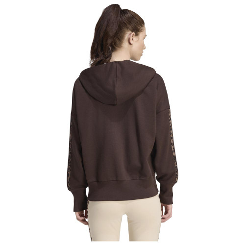 Adidas Ανδρική ζακέτα Essentials Animal Print 3-Stripes Full-Zip Hooded Track Top